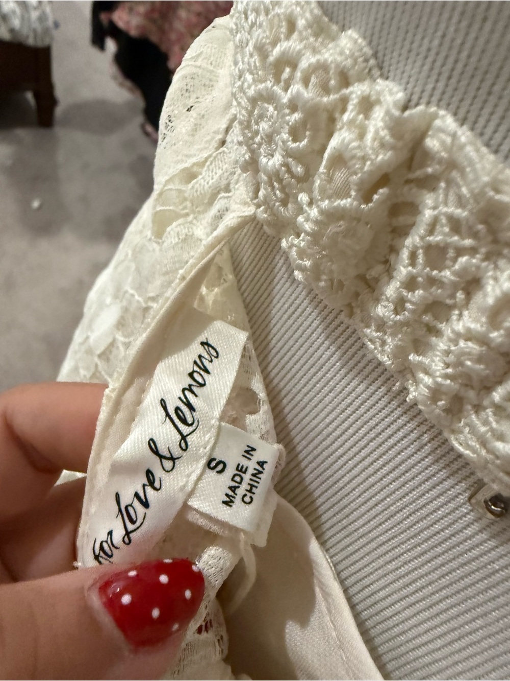 NWT For Love & Lemons Marilyn White Lace Midi Dress Bridal SZ S - Picture 7 of 10